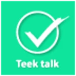 Logo of Teektalk android Application 